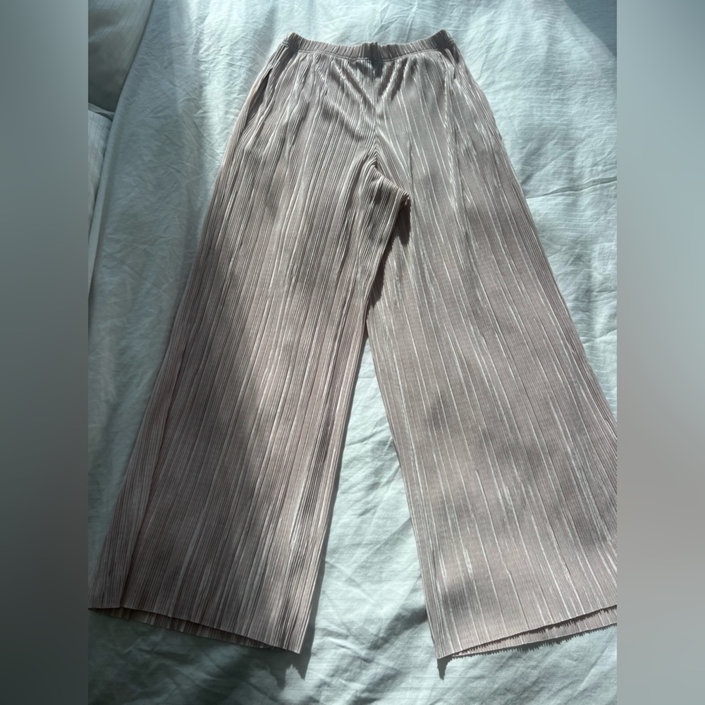Topshop fluted pants